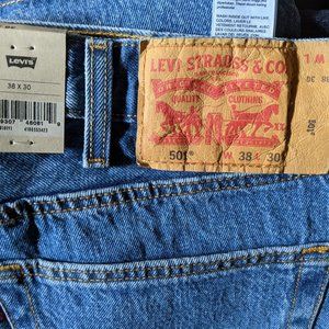 New Men's Levi's 501 Jeans Tags still on